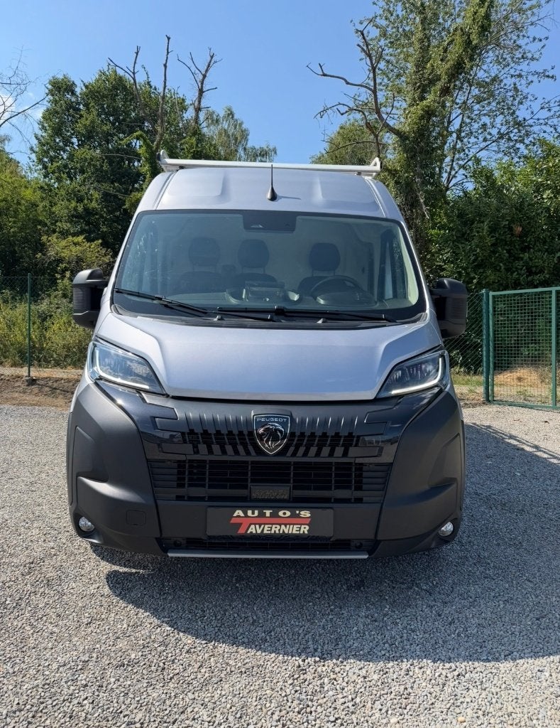 Peugeot Boxer 2.2//L3 H2 // 140 Pk // Automaat // Carplay, Auto's, Stof, 3000 kg, Bedrijf, Diesel