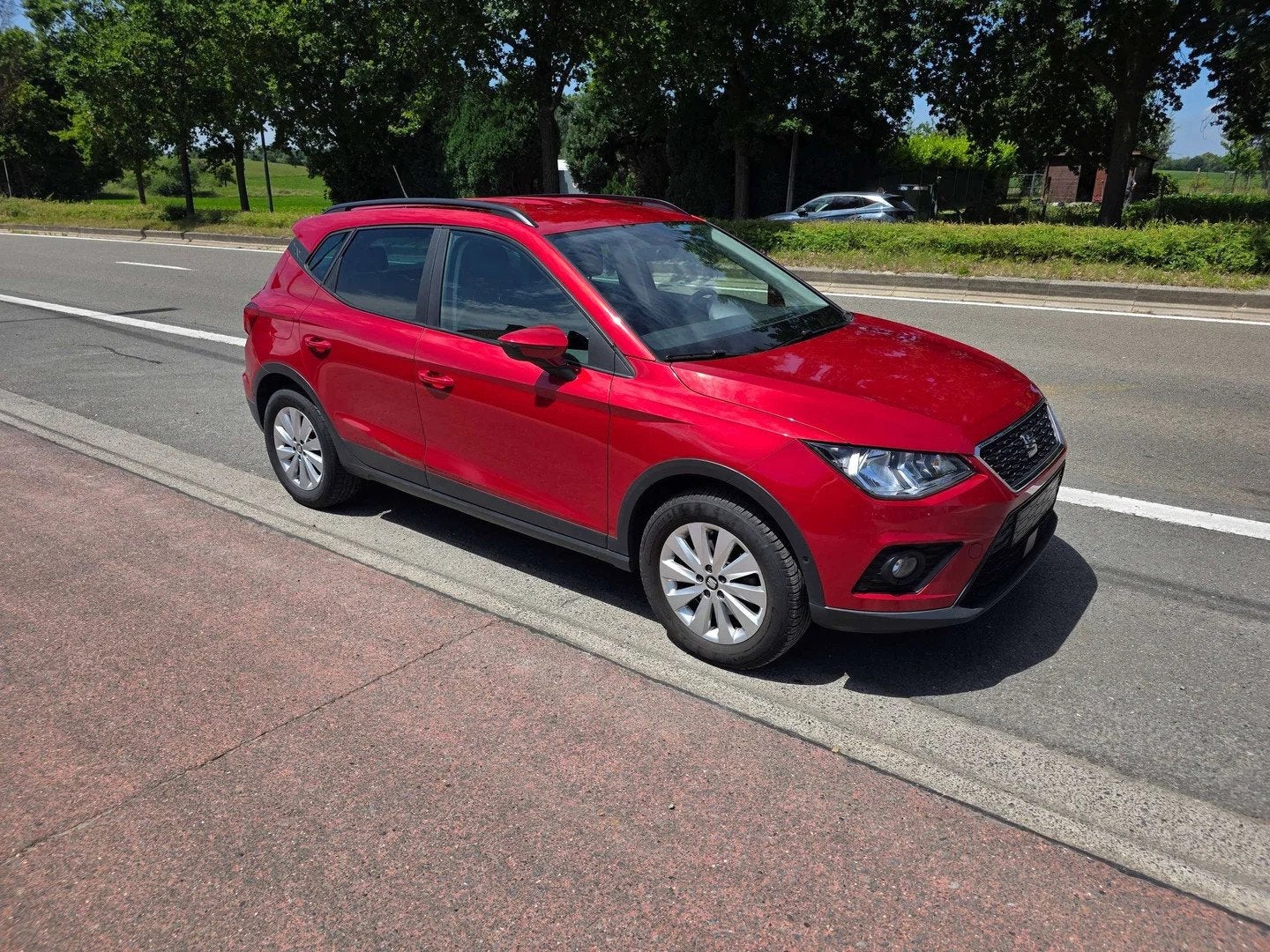 SEAT Arona 1.0 TSI Move! 2020' 1EIG IN ZEER GOEDE STAAT !, Autos, Rouge, Achat, Entreprise, 110 g/km