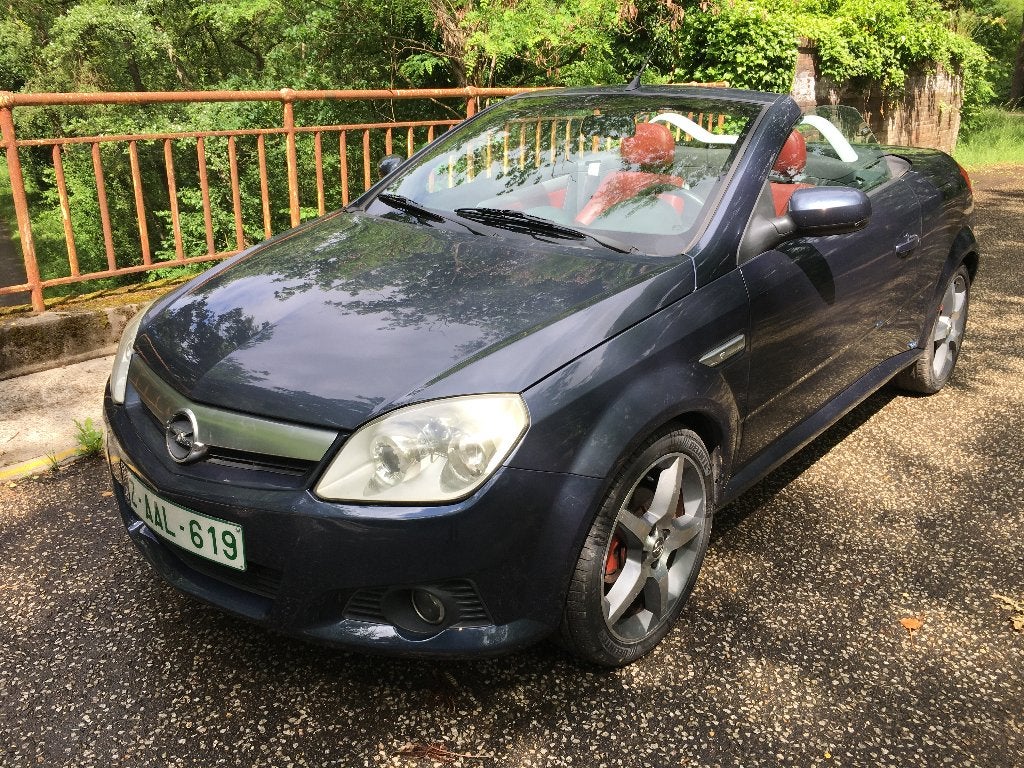 Gekeurd+GARANTIE  OPC 125pk, Auto's, Testrit aan huis, Cabriolet, Blauw, Bedrijf