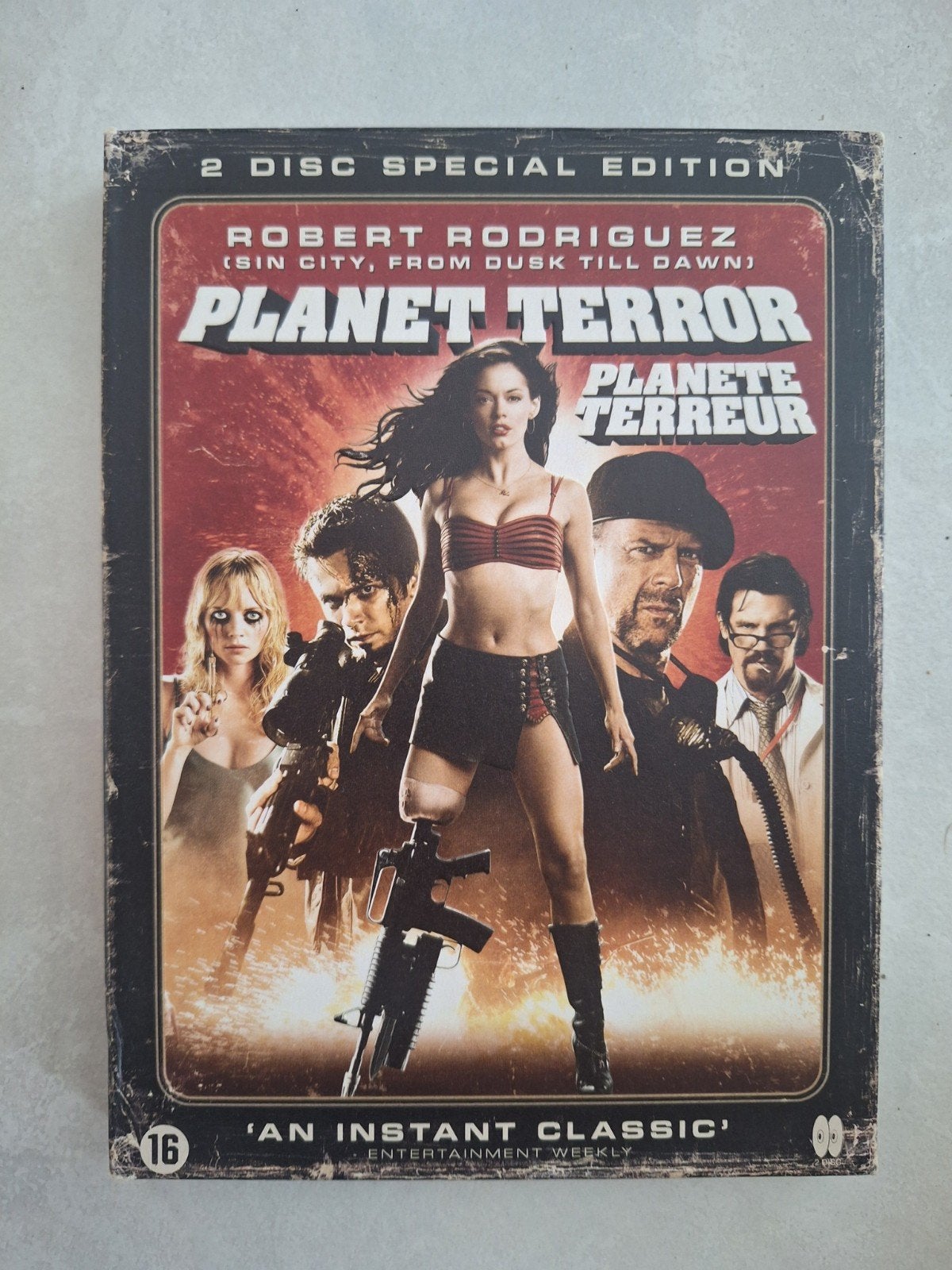 dvd Planet Terror - 2 disc special edition, Cd's en Dvd's, Vanaf 16 jaar, Actiethriller, Ophalen of Verzenden, Gebruikt