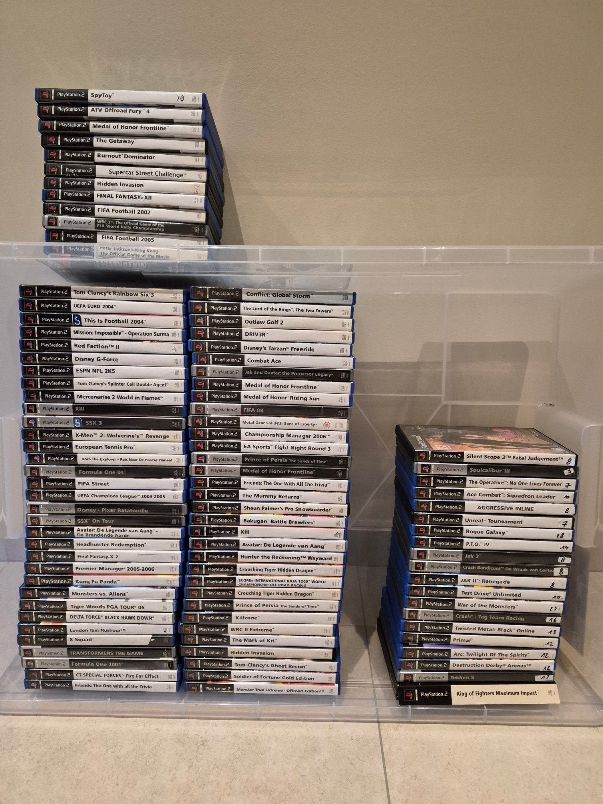 Playstation 2 games 5€/st, Ophalen of Verzenden