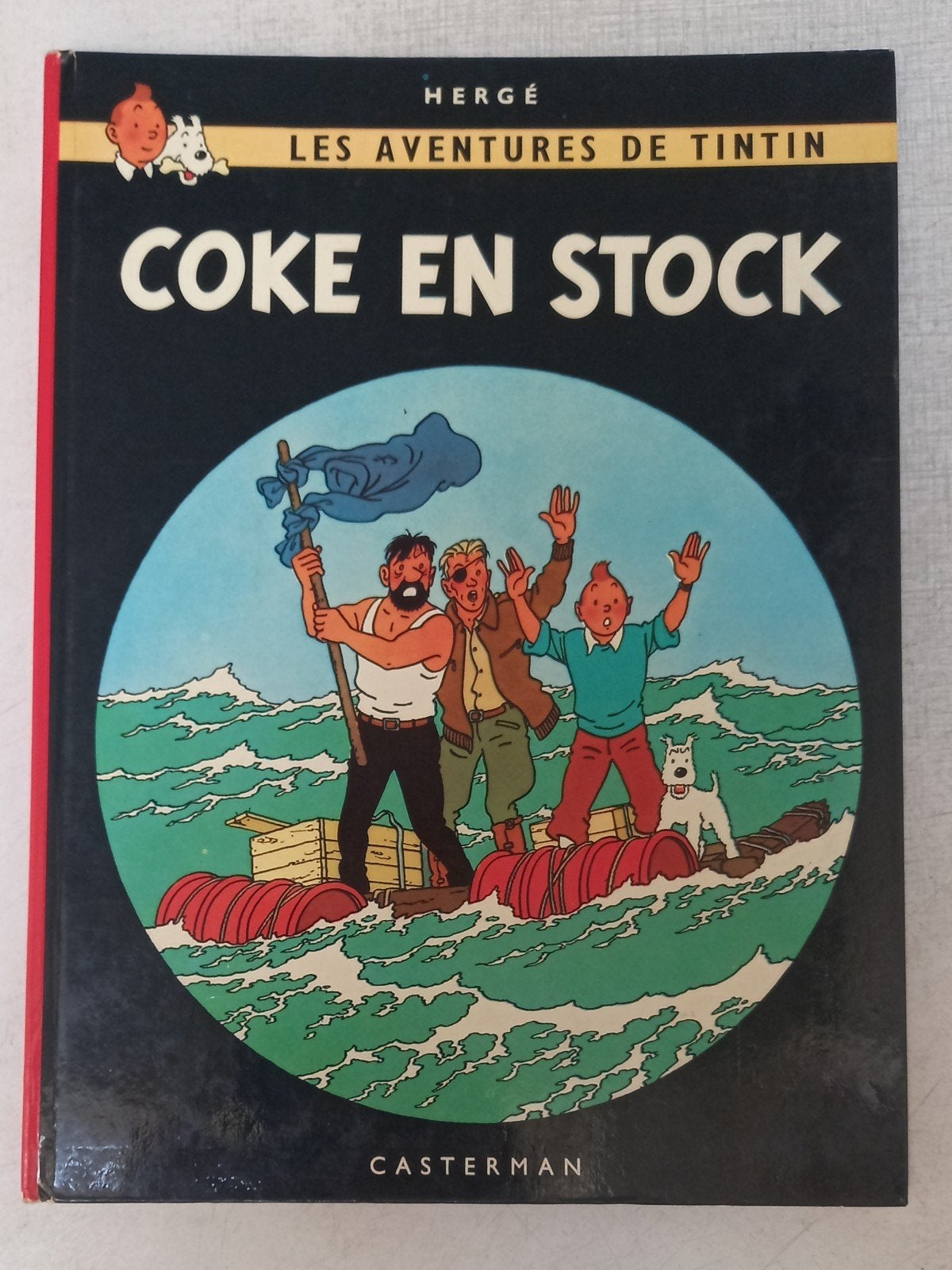 ​BD Tintin - Coke en Stock - 1967, Livres, Enlèvement