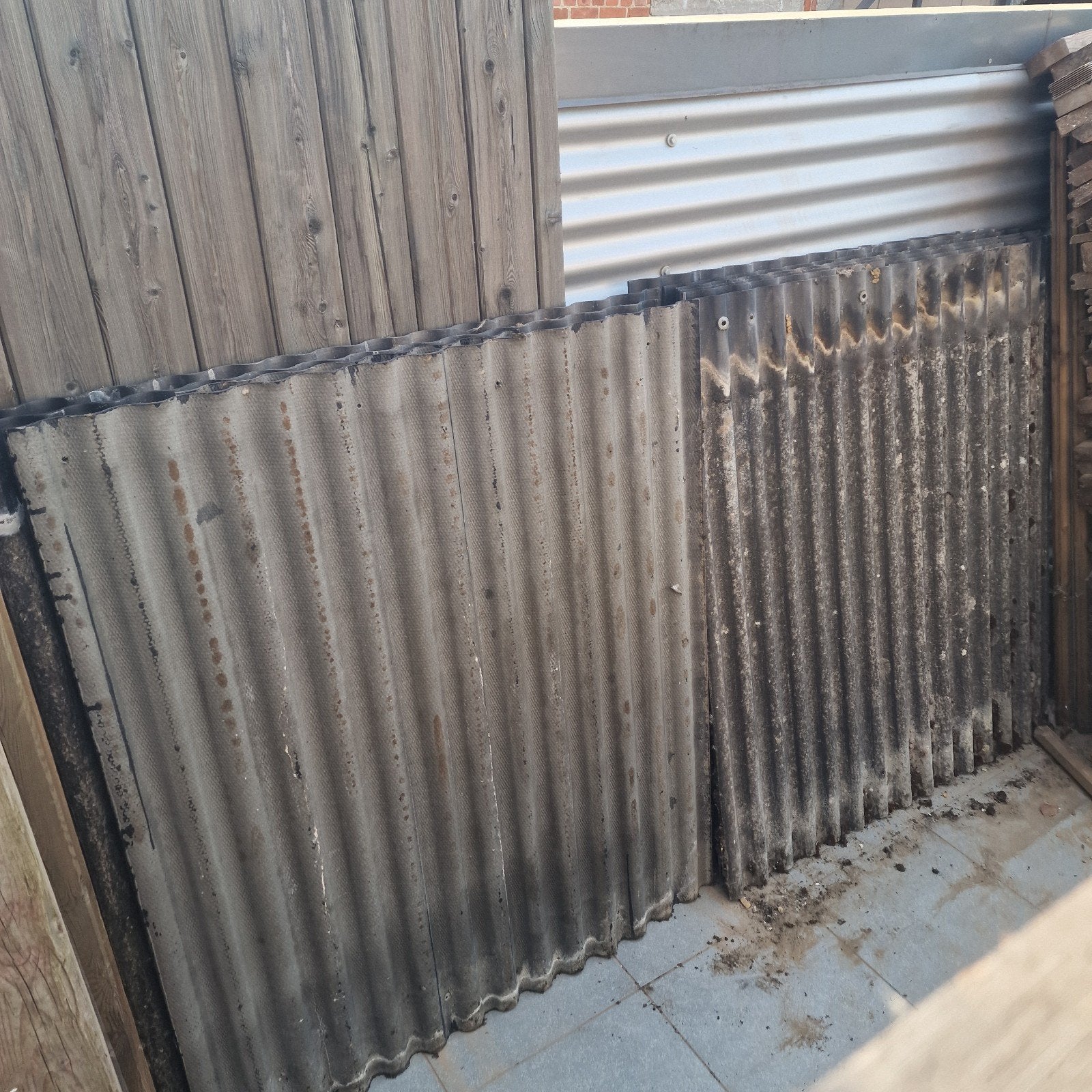Golfplaten 1,05m op 1,2m, Tuin en Terras, Ophalen