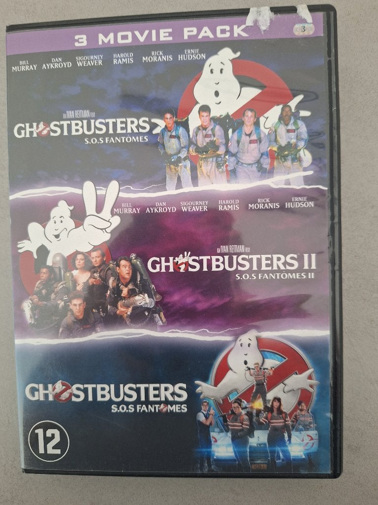 Ghostbusters, 3 dvd´s, ndl ondertiteld, Enlèvement ou Envoi, Comme neuf