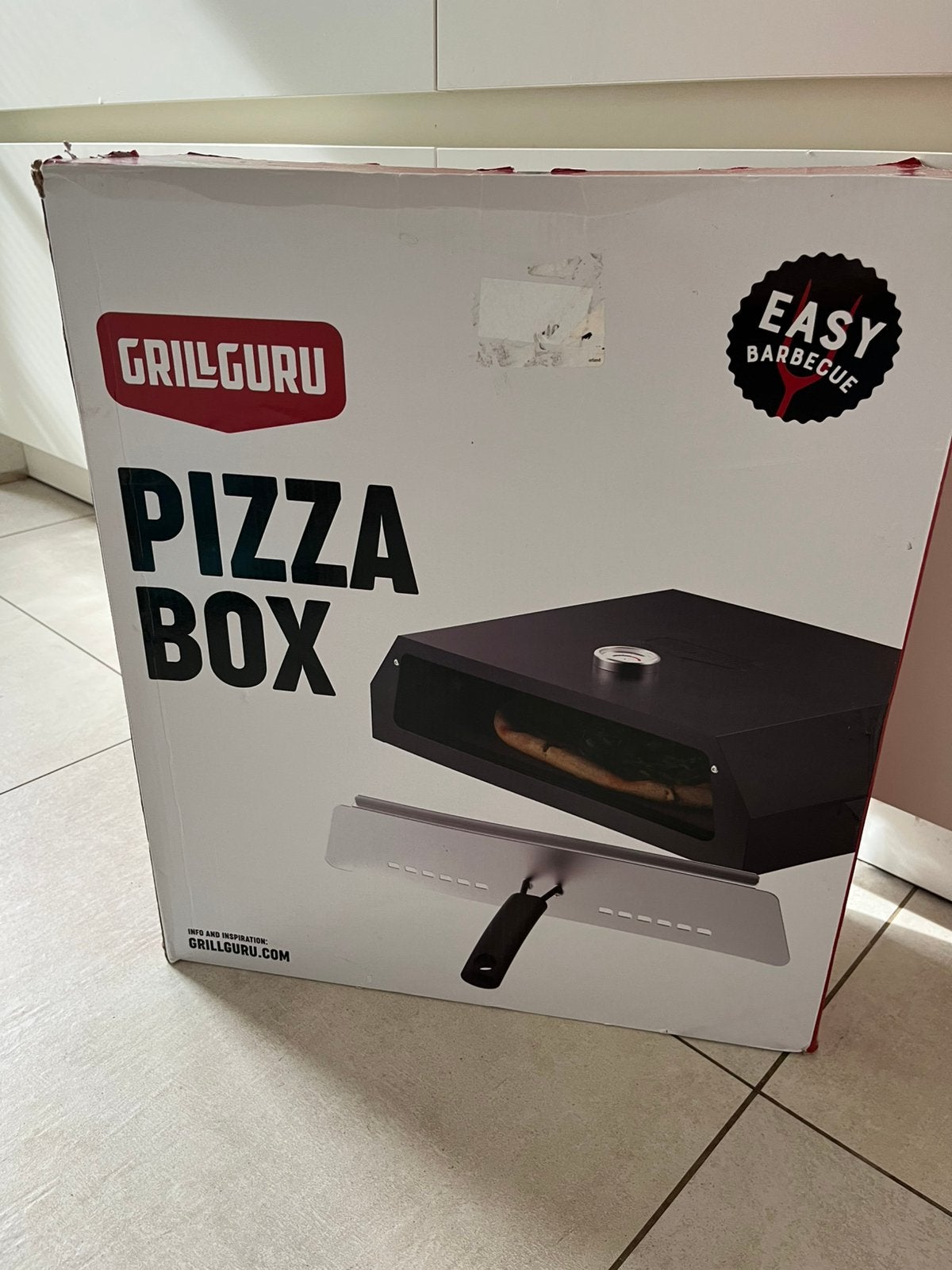 Pizza box voor op barbecue grill guru, Jardin & Terrasse, Barbecues au charbon de bois, Enlèvement, Neuf