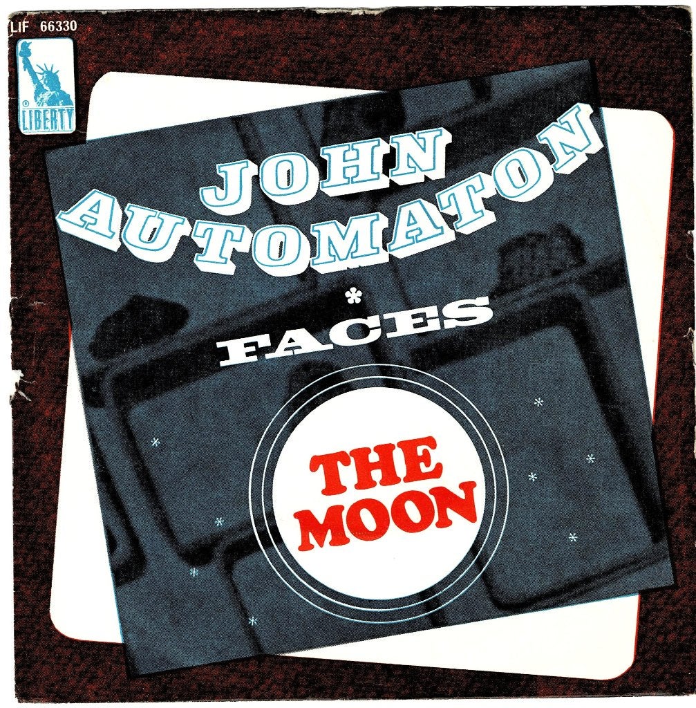 The MOON - John Automaton/Faces, Gebruikt, 7 inch, Beschermende buitenhoes, Overige typen