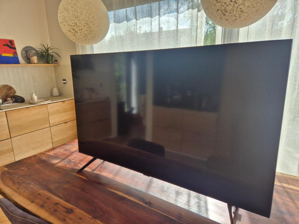 Samsung 55” QLED 4K Smart TV, Ophalen, QLED, 120 Hz, Zo goed als nieuw