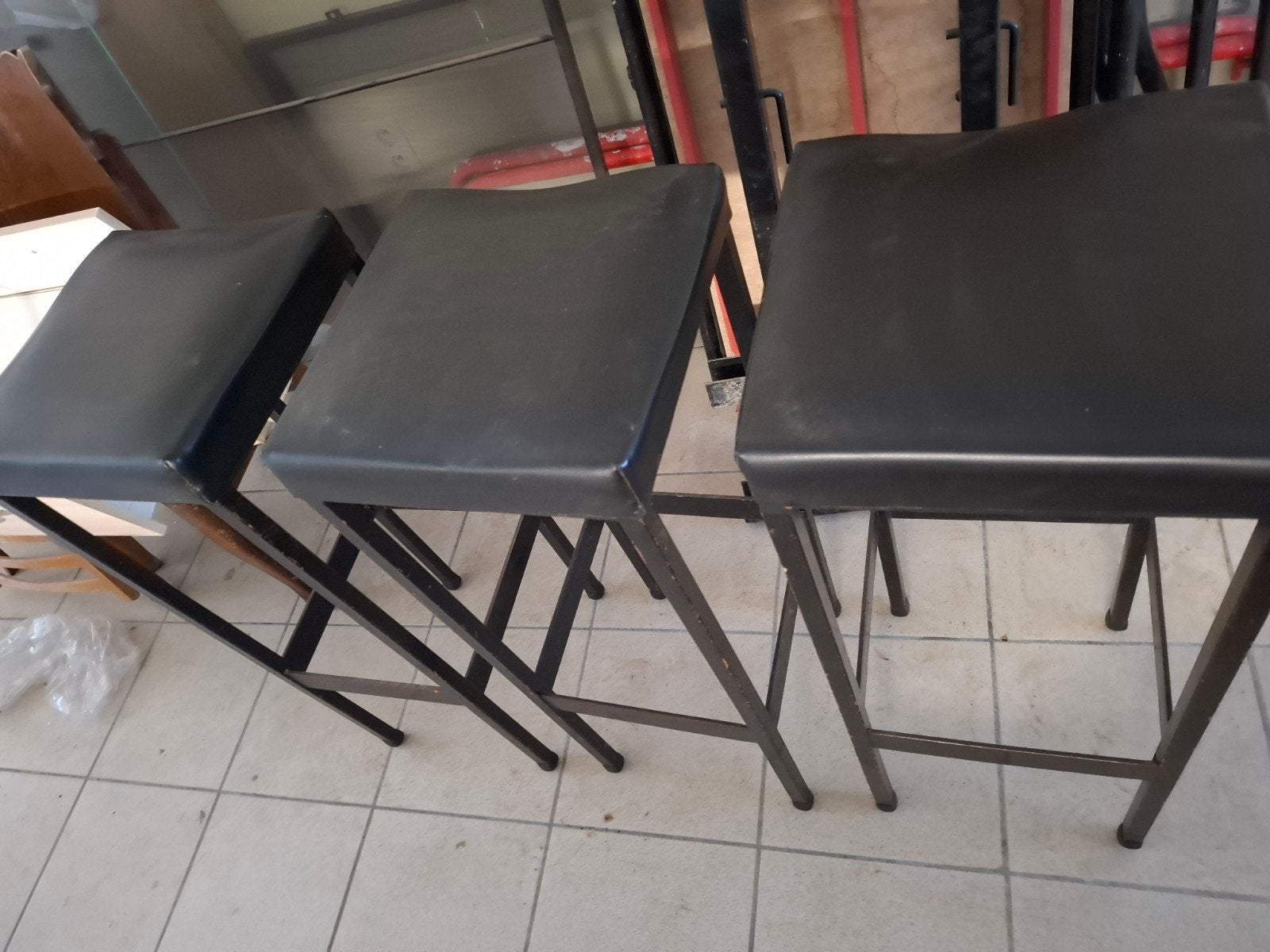 barstoelen, Huis en Inrichting, Ophalen, Metaal