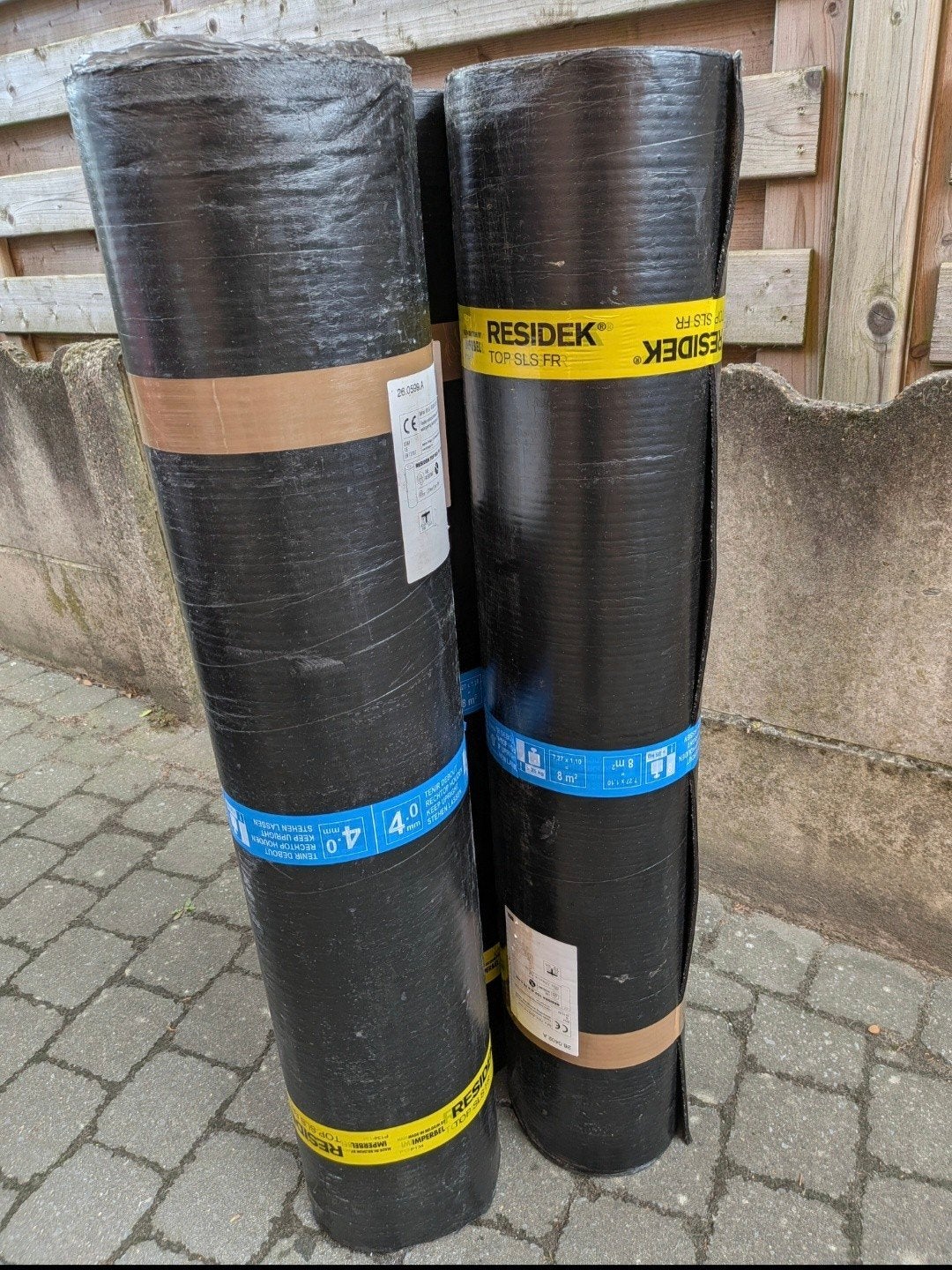 Residek TOP SLS FR Roofing Rollen (Zwarte Lei / Bitumen), Doe-het-zelf en Bouw, Ophalen