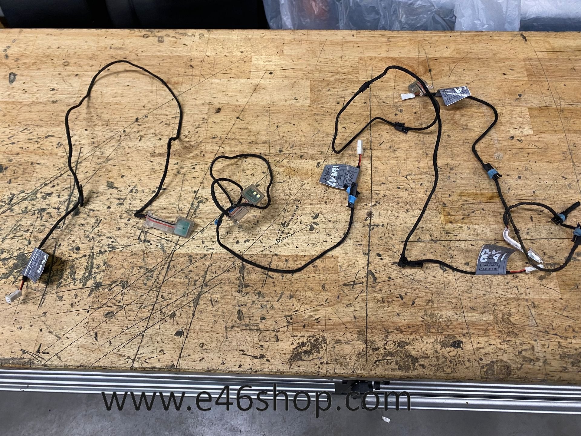 DEURGREEP VERLICHTING BMW E90 E91, -, Utilisé, Porte, -
