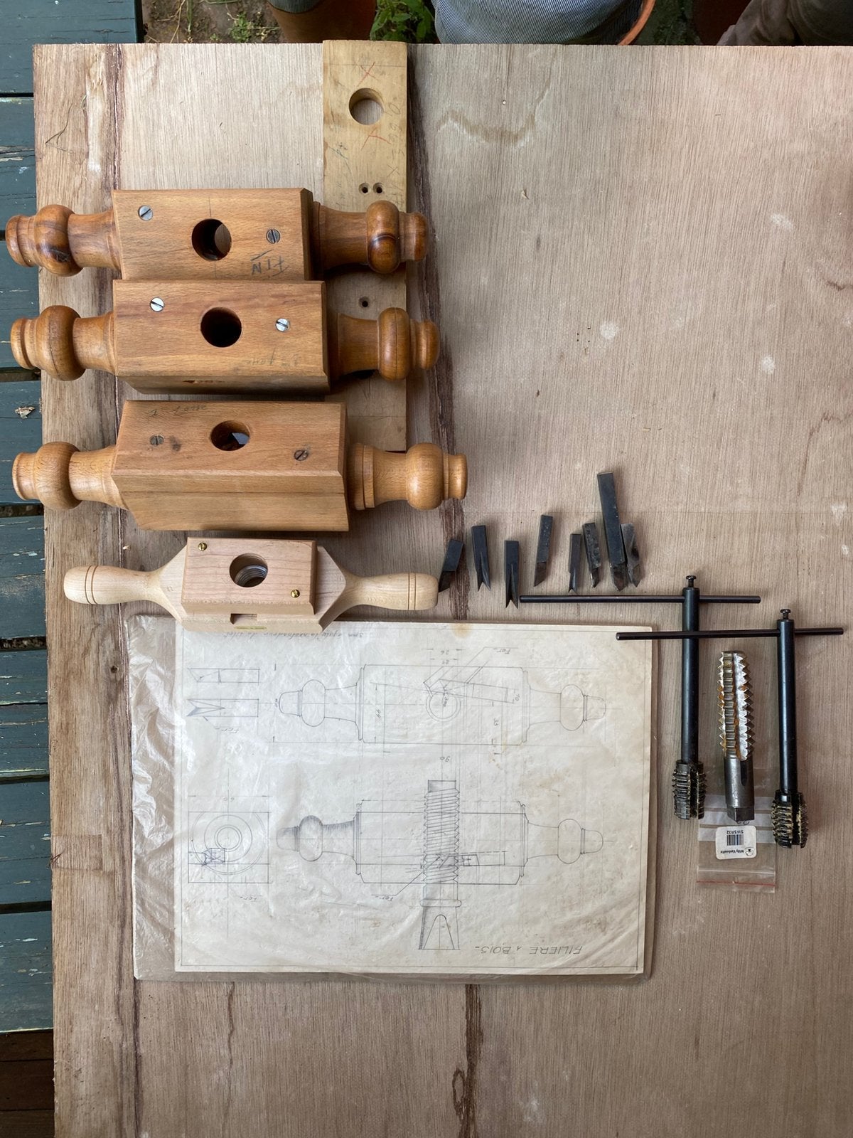 Alles-in-één Houtdraadsnijder Kit, Ophalen of Verzenden