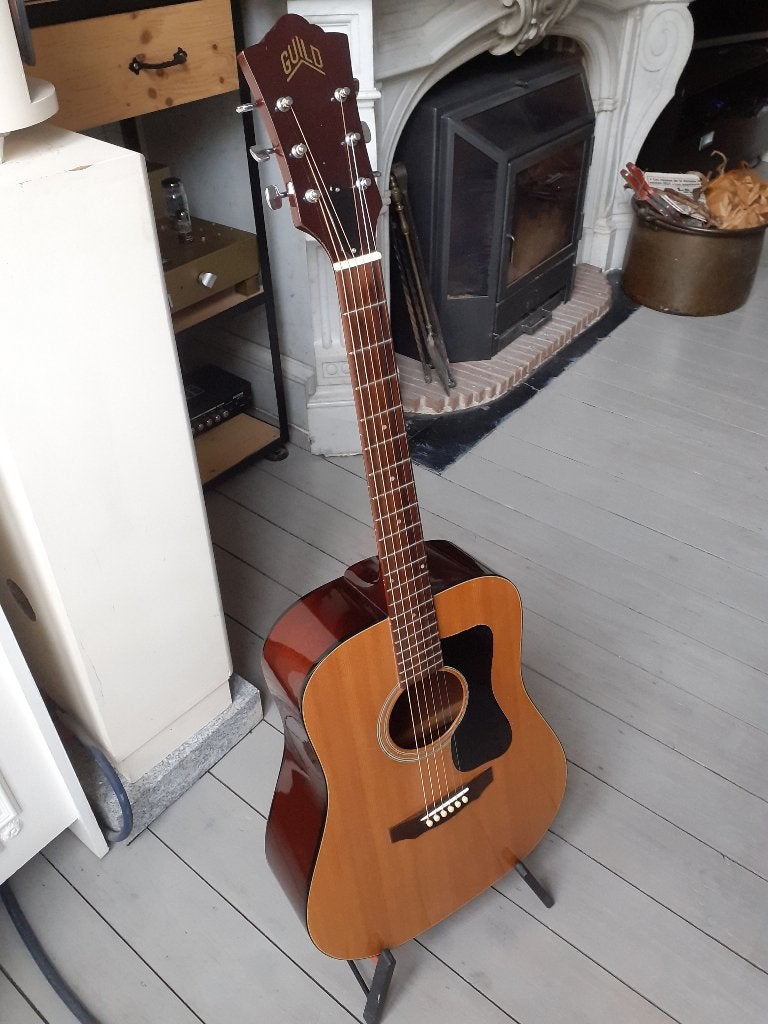 Guild D35 1973 vintage gemaakt in de VS, Muziek en Instrumenten, Snaarinstrumenten | Gitaren | Akoestisch, Ophalen, Gebruikt, Western- of Steelstringgitaar