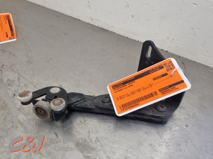 Roulette porte coulissante droite d'un Volkswagen Caddy (LC9, Volkswagen, -, 3 mois de garantie, Utilisé