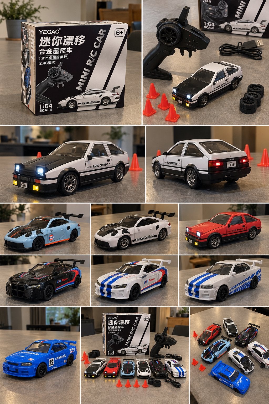 Voiture télécommandée Mini Drift avec télécommande, Enlèvement ou Envoi, Neuf
