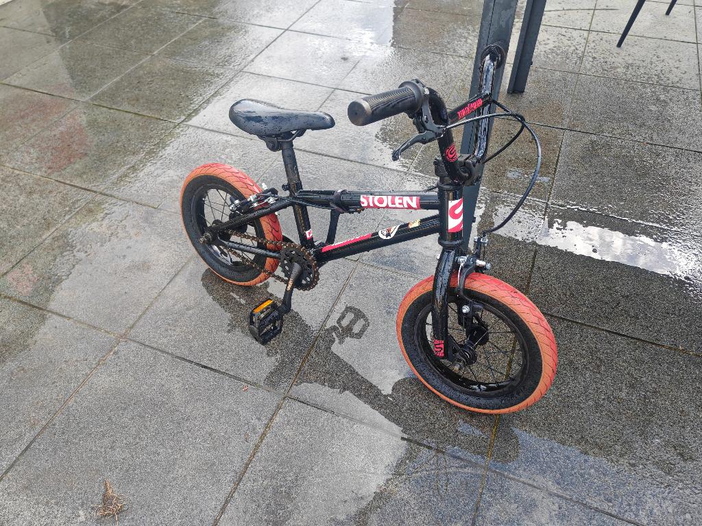 Kinderfiets 12 inch BMX, Ophalen, Gebruikt, 14 inch of minder, Stolen