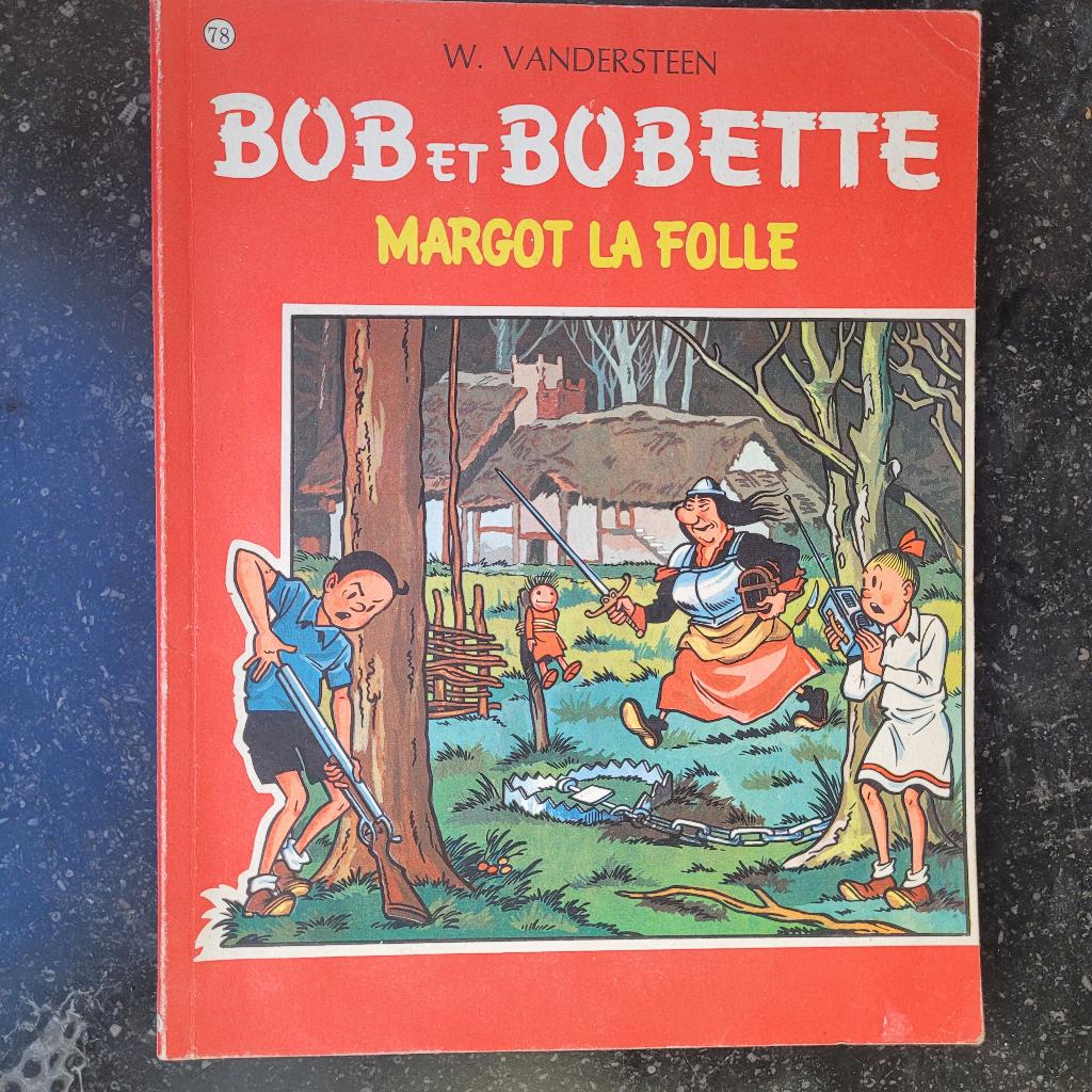 album Bob et bobette n° 78 : " Margot la folle ", Enlèvement ou Envoi, Comme neuf, Willy Vandersteen