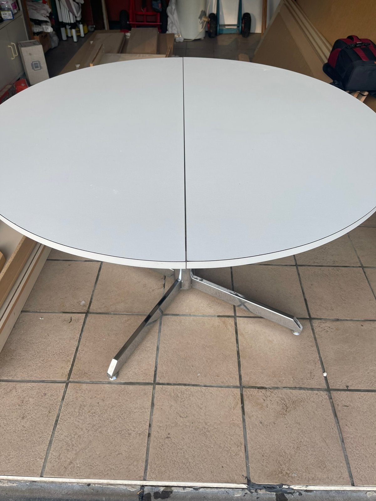 Table ronde extensible, Maison & Meubles, Enlèvement, Comme neuf