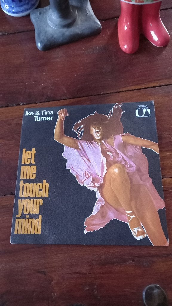 vinyl (45T) ike & tina turner "let me touch your mind", Enlèvement, Comme neuf, Pop