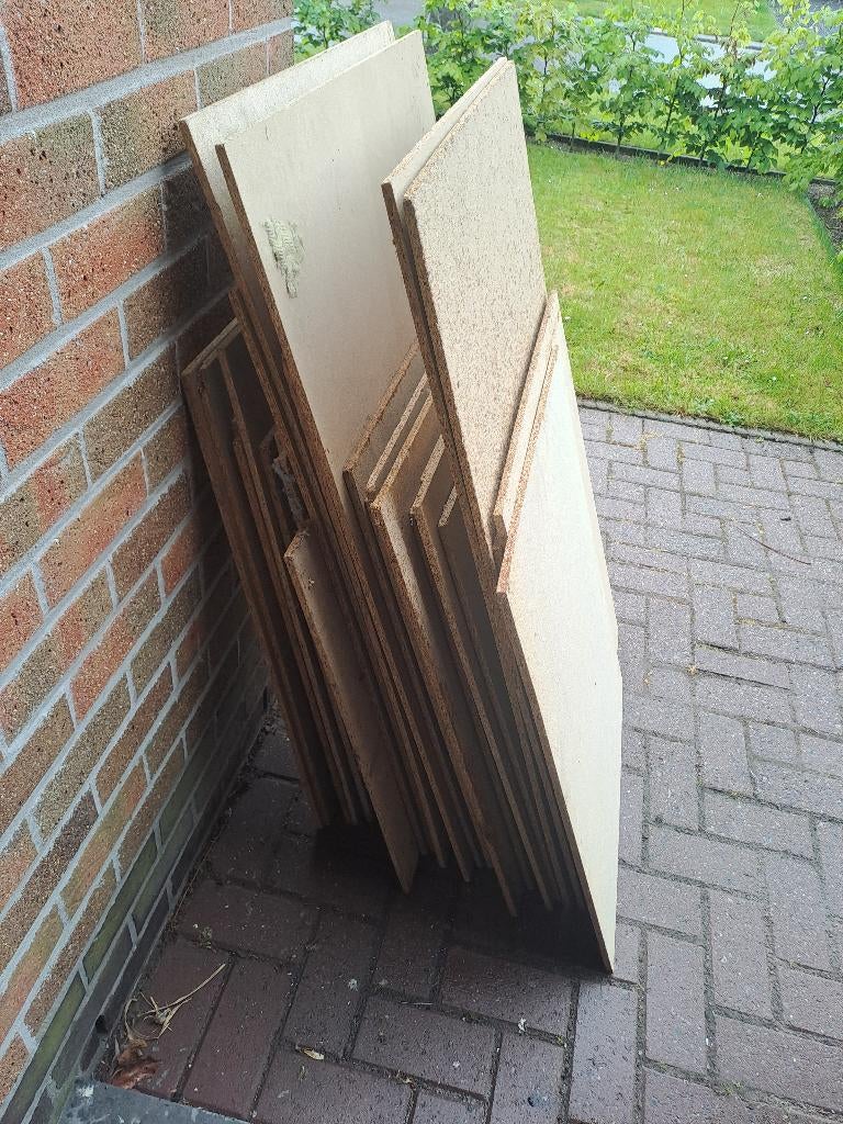 Gratis spaanplaten, Ophalen, Gebruikt, Hout, 100 mm of meer
