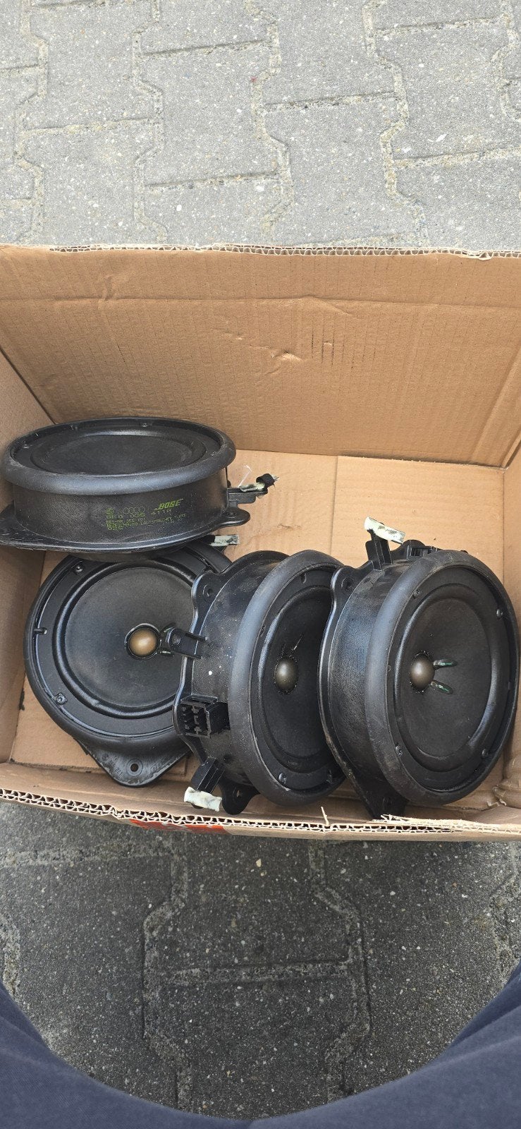 BOSE AUDI Deur speakers 4stks, Ophalen