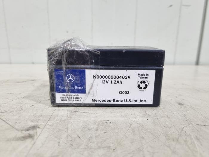 Batterie de réserve d'un Mercedes A-Klasse, Autos : Pièces & Accessoires, Batteries & Accessoires, Mercedes-Benz, Utilisé, 3 mois de garantie