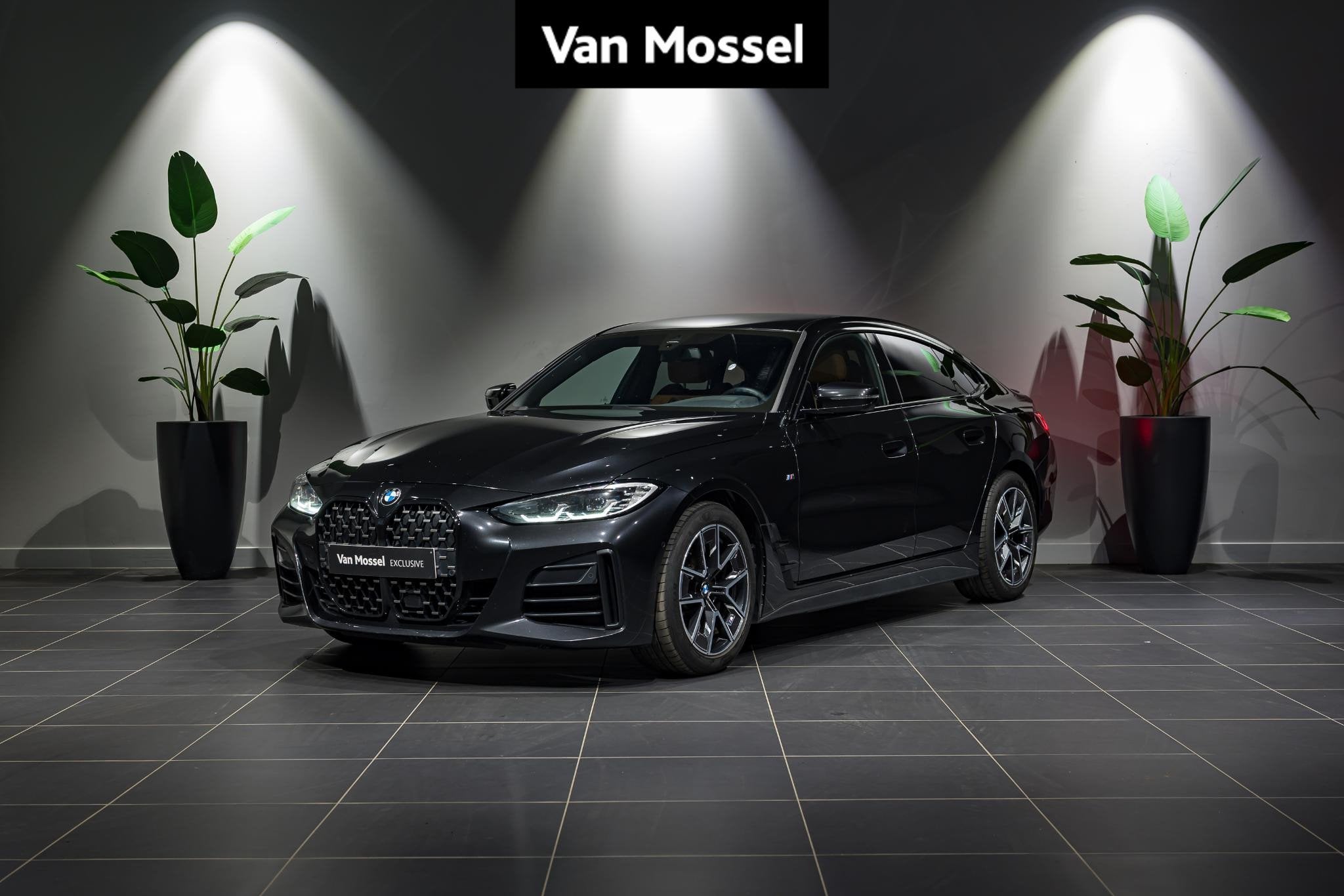 BMW 4 Reeks Gran Coupé 420i Gran Coupé M-PACK | CAMERA | C, Auto's, Automaat, Gebruikt, Zwart, 184 pk