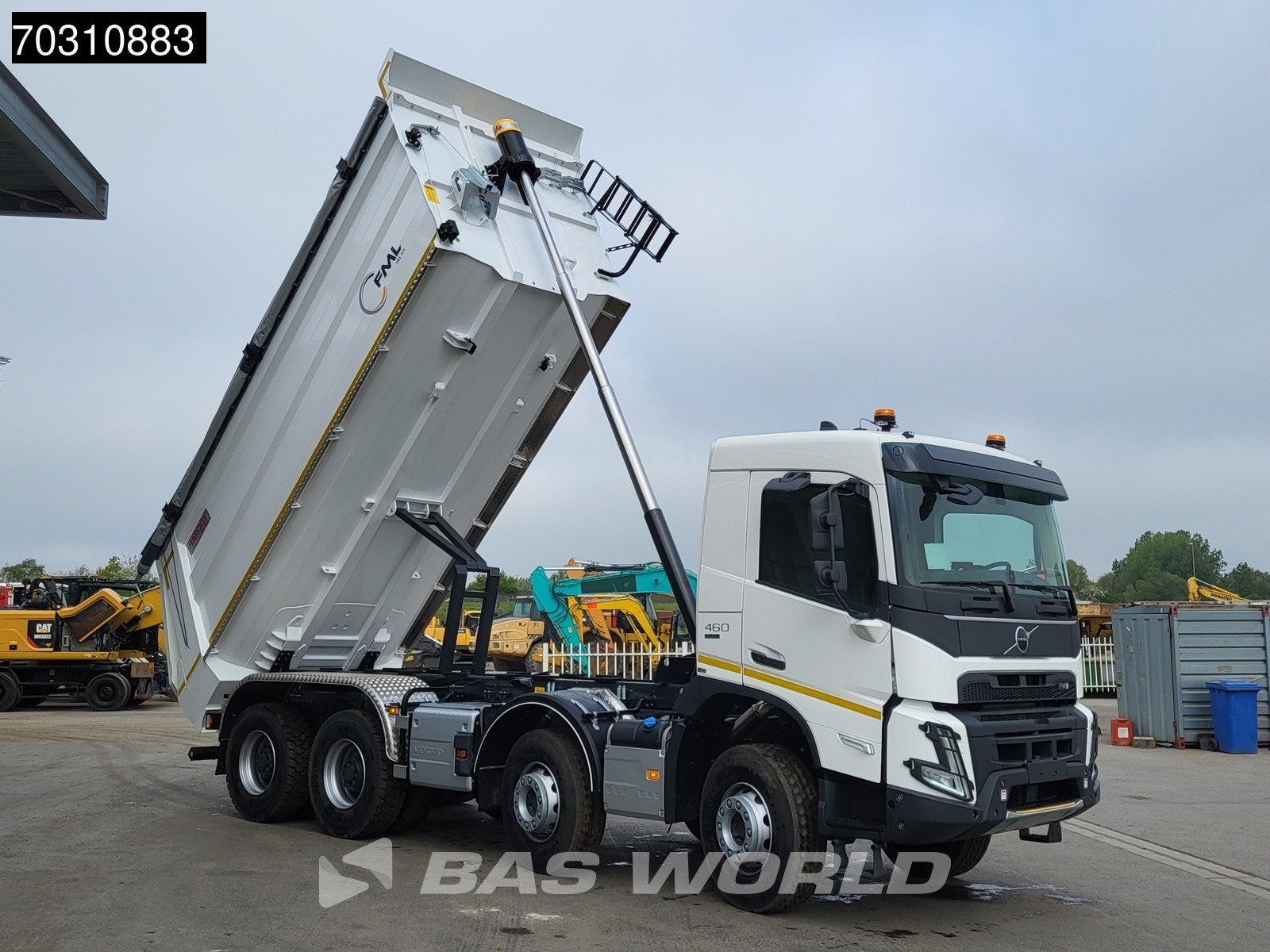 Volvo FMX 460 8X4 NEW! 13L Engine 19m3 Wielton Kipper Steels, 460 ch, Achat, Euro 6, Entreprise