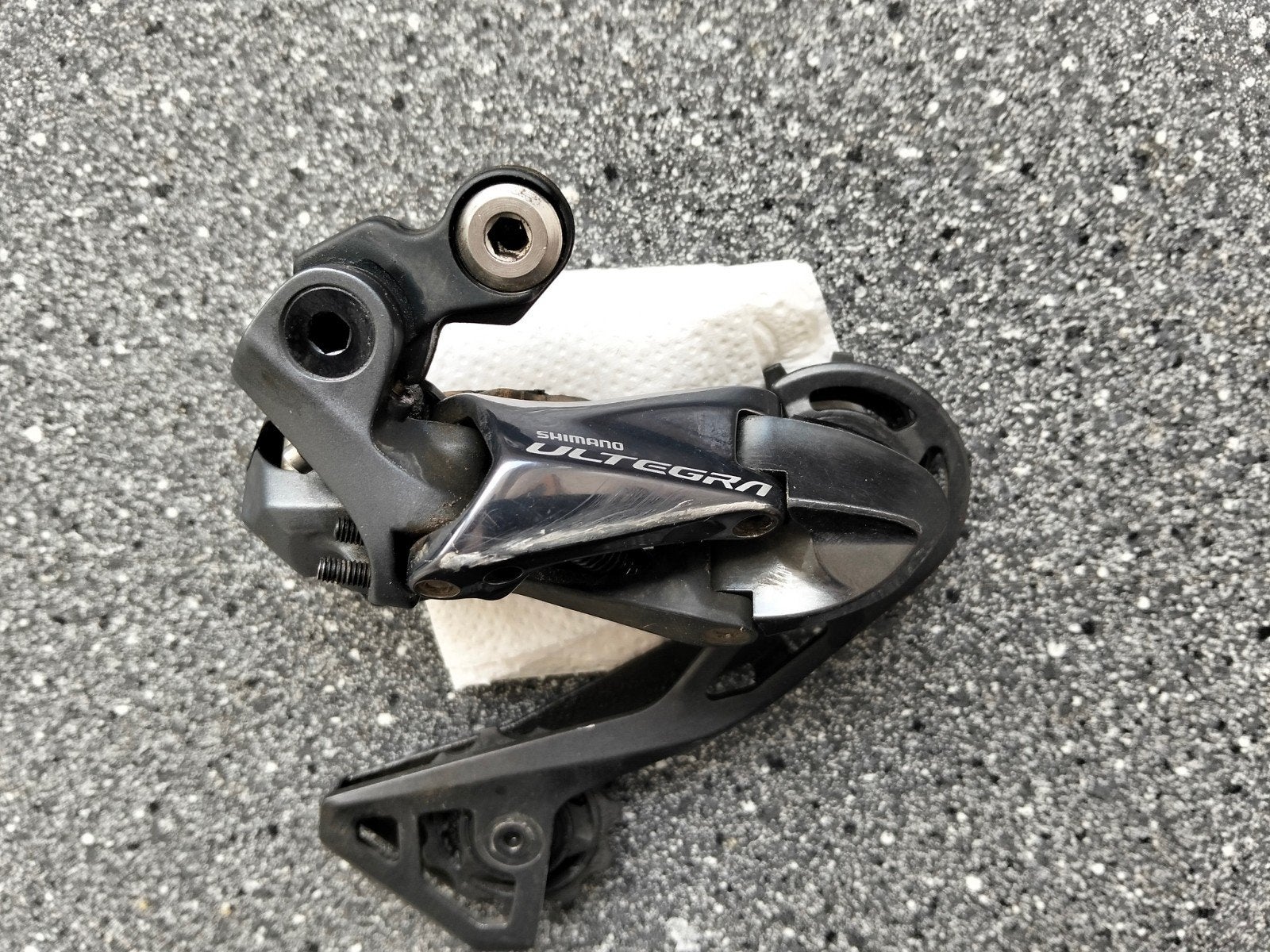 Shimano Ultegra 11sp di2 achter derailleur., Fietsen en Brommers, Gebruikt, Ophalen of Verzenden, Aluminium, Shimano