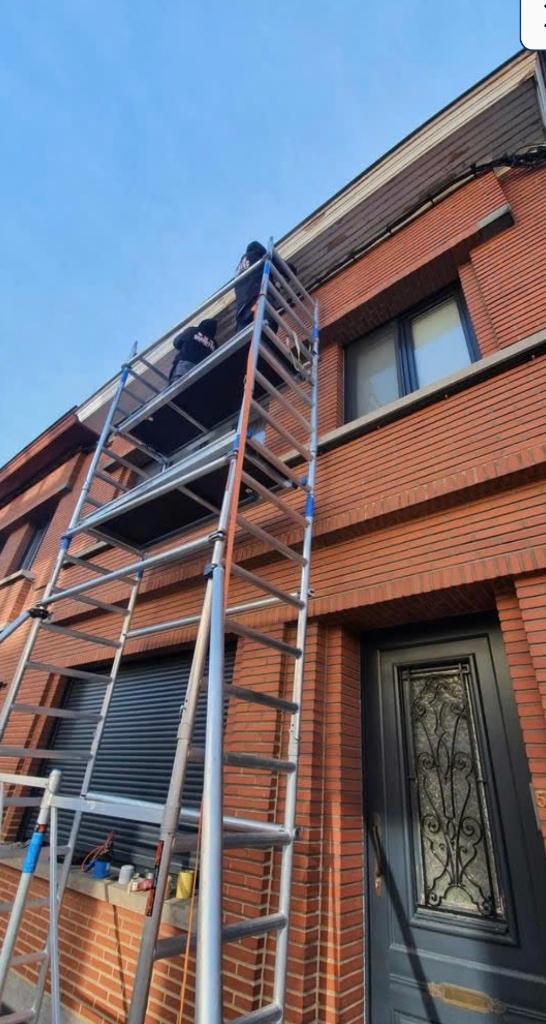 Échafaudage - travaux extérieur et intérieur - Rolsteiger, Bricolage & Construction, Enlèvement, Utilisé, Échafaudage fixe ou roulant