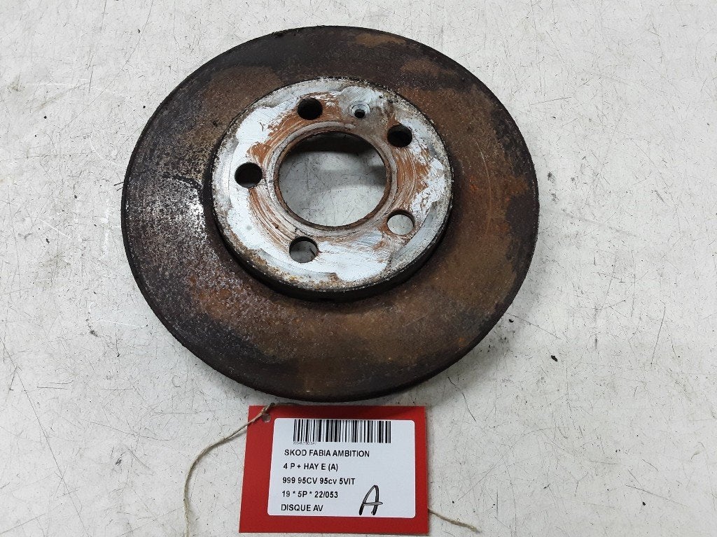 REMSCHIJF VOOR Skoda Fabia III (NJ3) (01-2014/06-2021), Gebruikt, Mevr. I. Hauben, Skoda, Rue de l'Espoir 34 34
4030  GRIVEGNÉE, BE