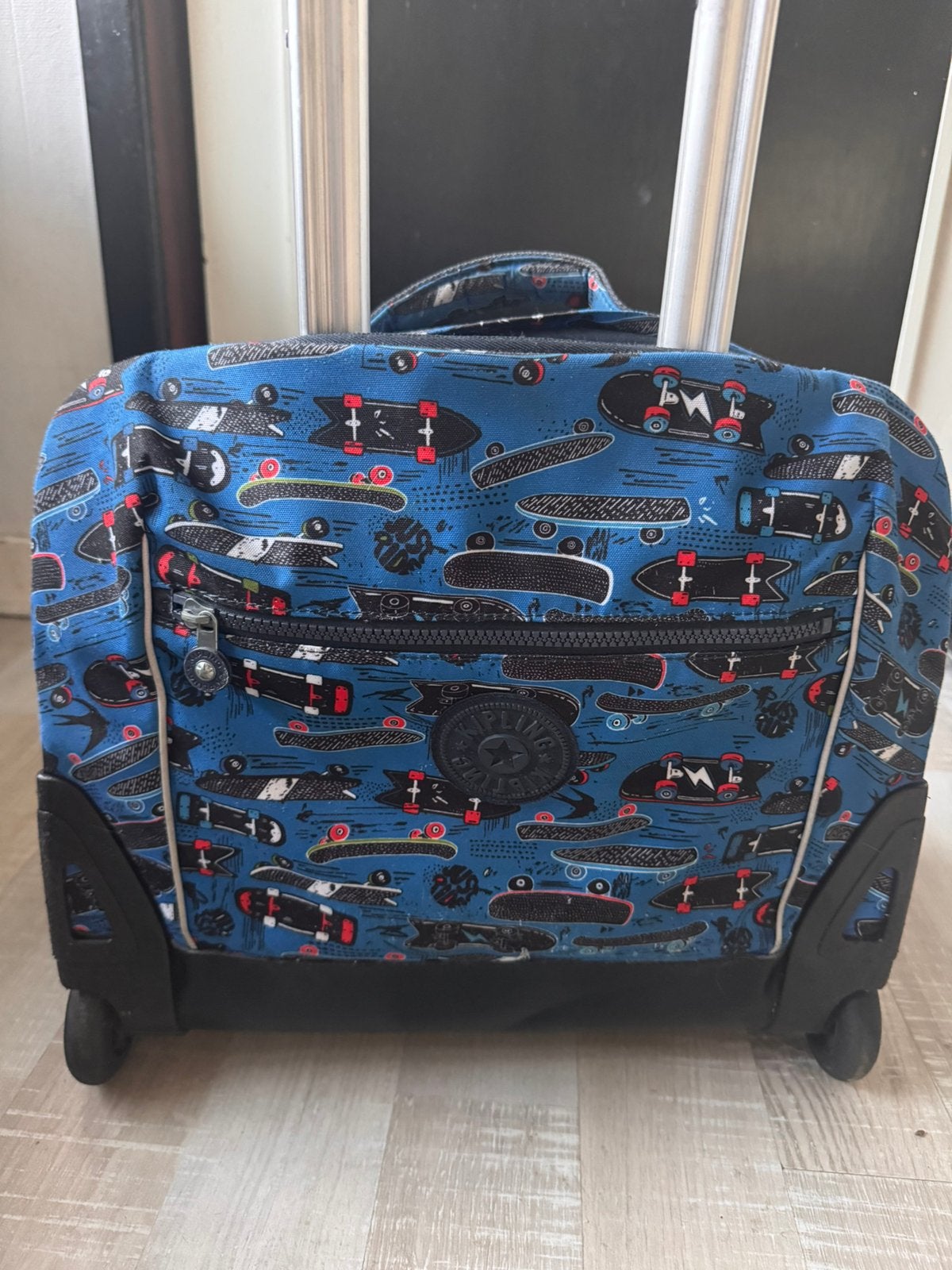 Kipling schooltas met wieltjes, Ophalen of Verzenden, Zo goed als nieuw
