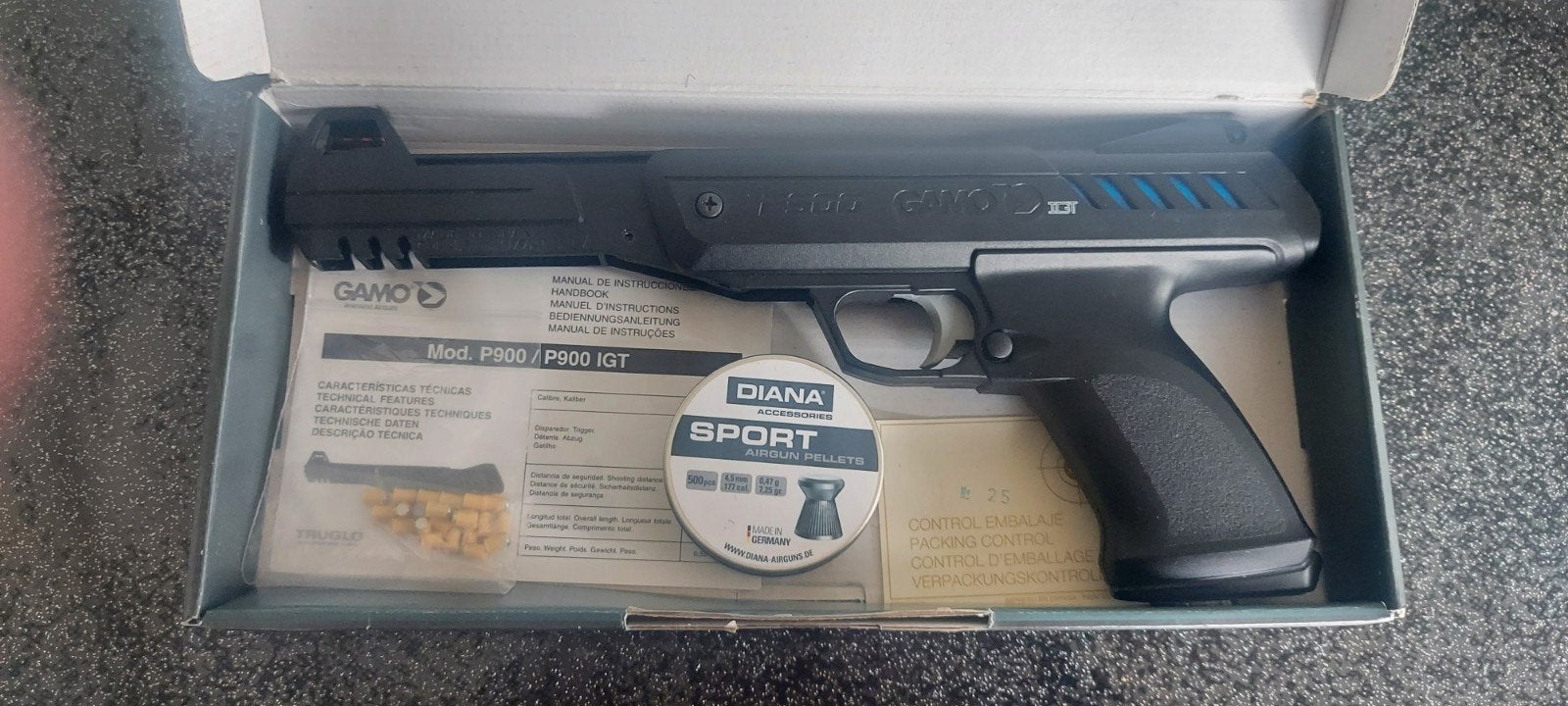 pistolet a plomb, Enlèvement, Comme neuf