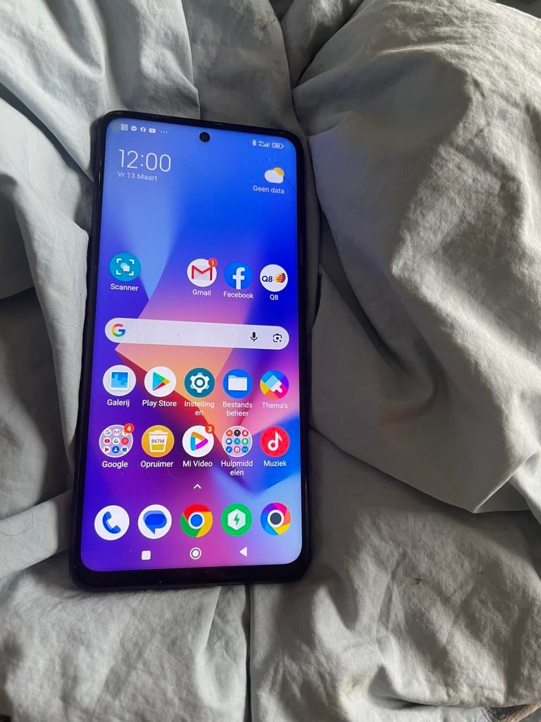 Telefoon te koop van merk poco, Telecommunicatie, Ophalen, Gebruikt, Overige modellen, Blauw