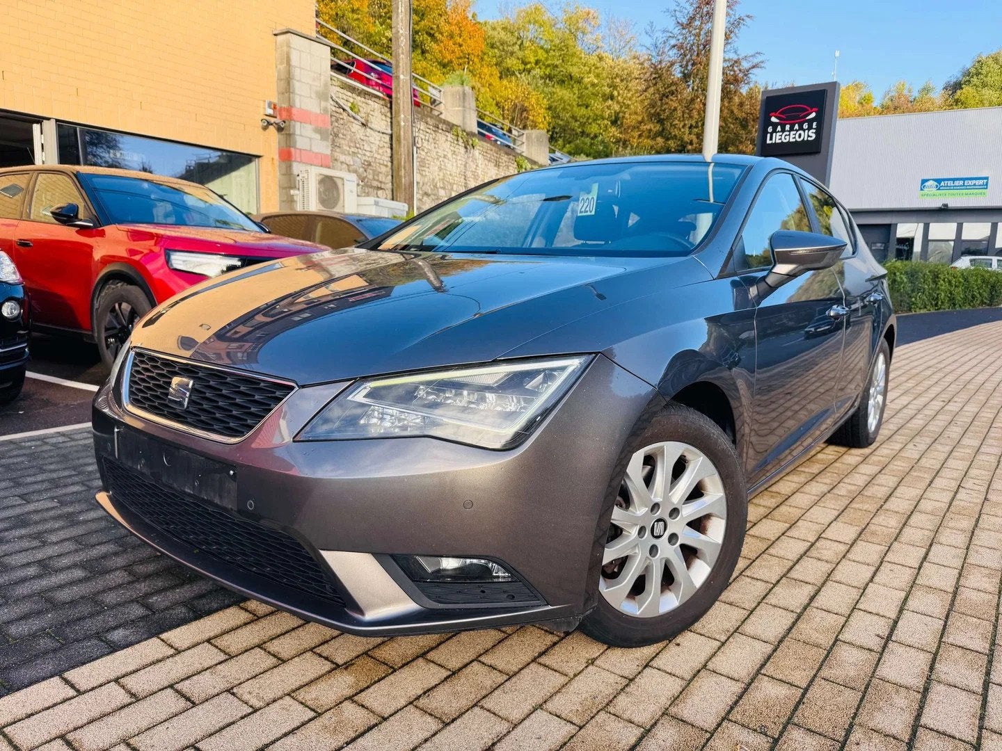SEAT Leon Leon CNG 1.4 TGI I-TECH (bj 2014), Auto's, Gebruikt, Euro 6, 4 cilinders, CNG (Aardgas)
