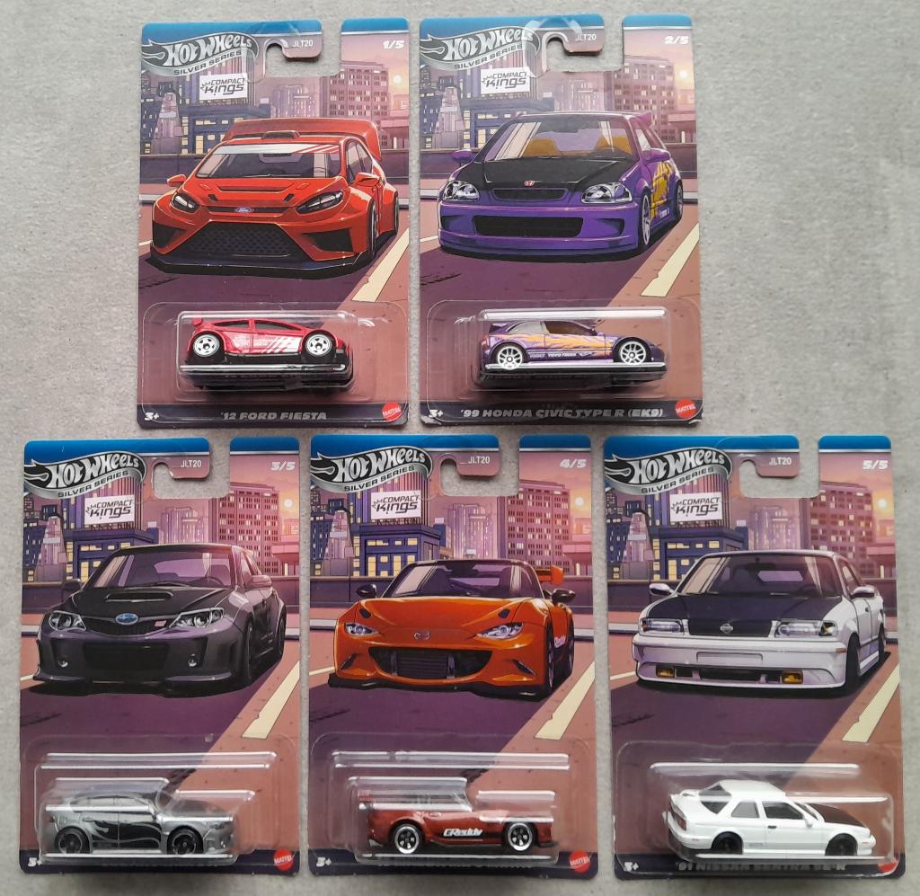 Hot Wheels - Set Compact Kings, Enlèvement ou Envoi, Neuf, 1:50 ou moins, Voiture