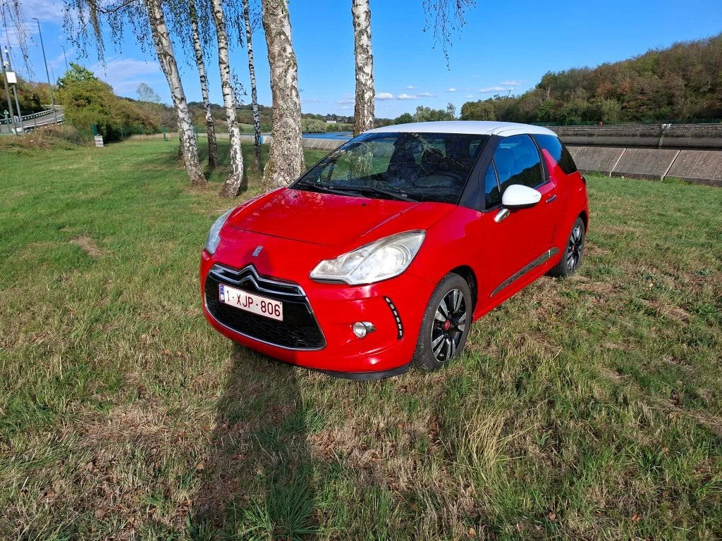 citroen DS3  1.6hdi 68kw 2010, Autos, Rouge, Euro 5, Particulier, 4 cylindres