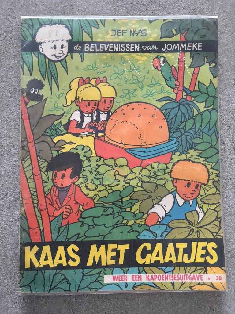 Oude strip Jommeke - Kaas met gaatjes, Boeken, Ophalen, Zo goed als nieuw