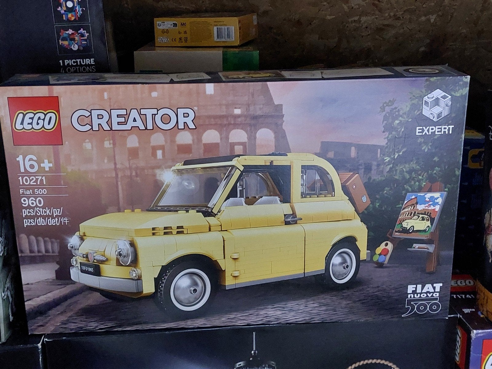 Lego 10271 Fiat 500, Enfants & Bébés, Neuf, Enlèvement ou Envoi, Lego, Ensemble complet