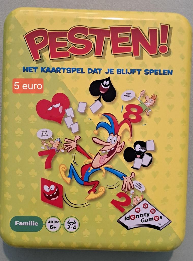 Spel - PESTEN, Een of twee spelers, Ophalen of Verzenden, Nieuw, Identity Games