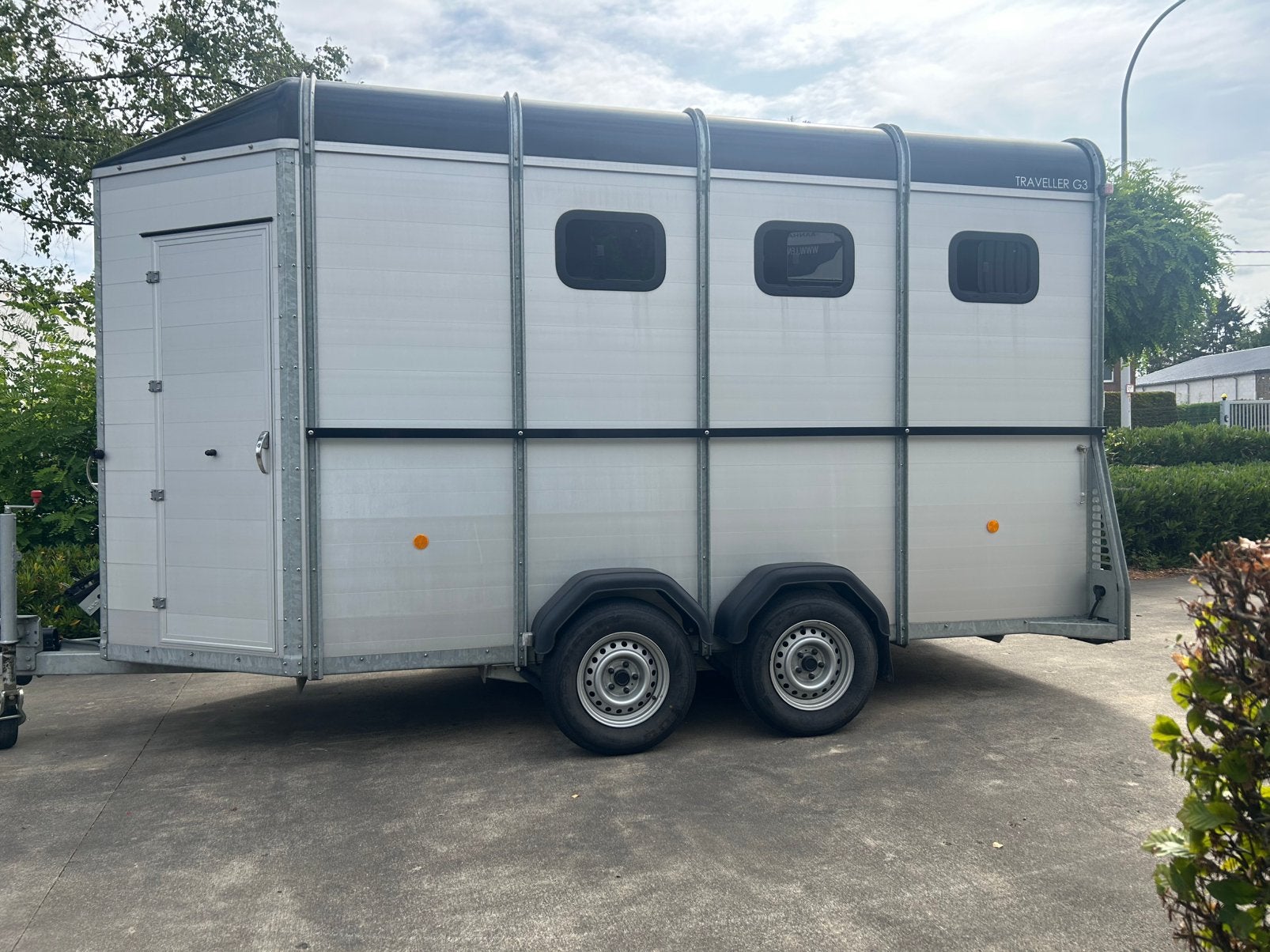Drie paards trailer Bockmann G3 Traveler, Dieren en Toebehoren