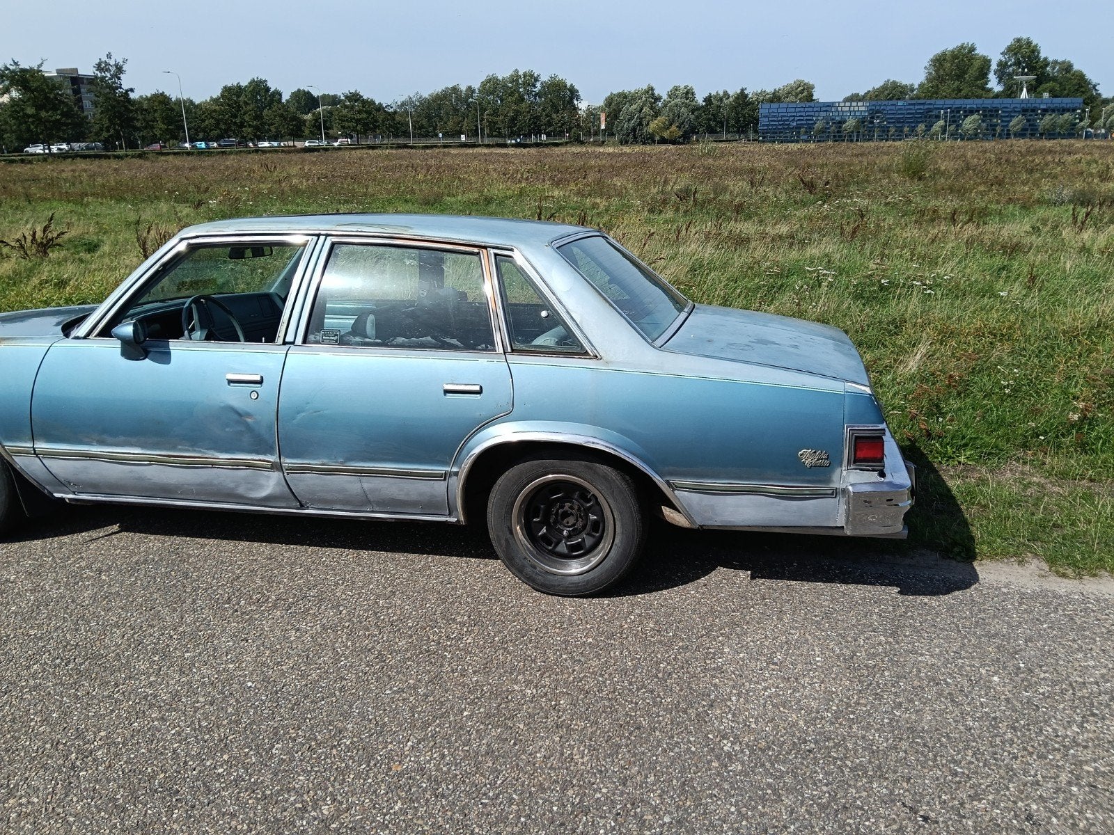 Chevrolet Malibu 3.3 Classic AUT 1980 Blauw, Autos, Achat, 1478 kg, Berline, Particulier