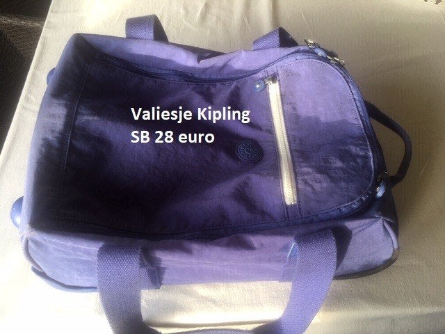 Kindervaliesje Kipling, Ophalen, Gebruikt, Wieltjes