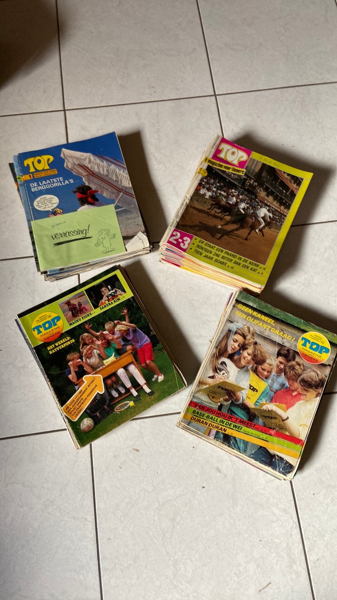 Jaren ´80 Top magazine 4 jaargangen, Boeken, Tijdschriften en Kranten, Ophalen of Verzenden, Gelezen