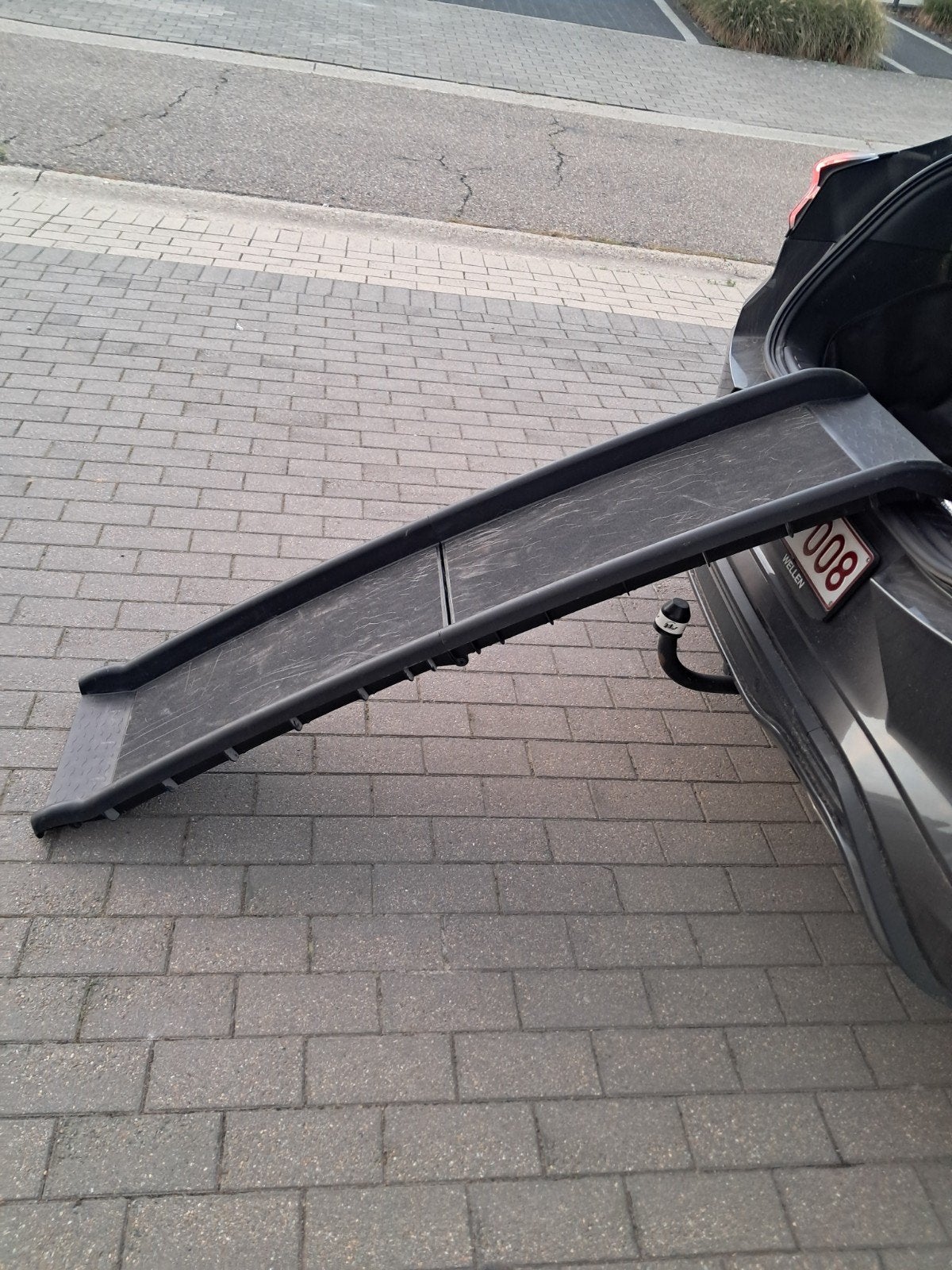 loopplank + rekje, Ophalen