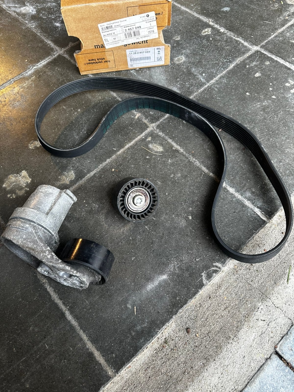 Kit courroie d’accessoires BMW M135i N55, Enlèvement, BMW