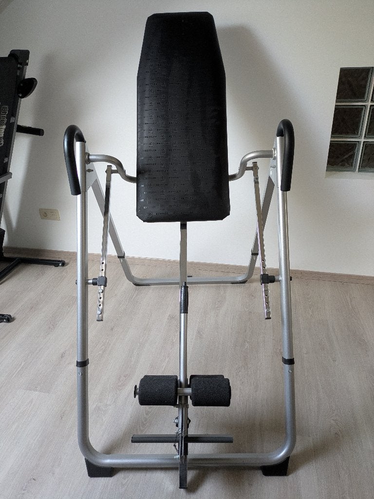 Table d'inversion, Sports & Fitness, Enlèvement ou Envoi, Comme neuf, Métal, Autres types