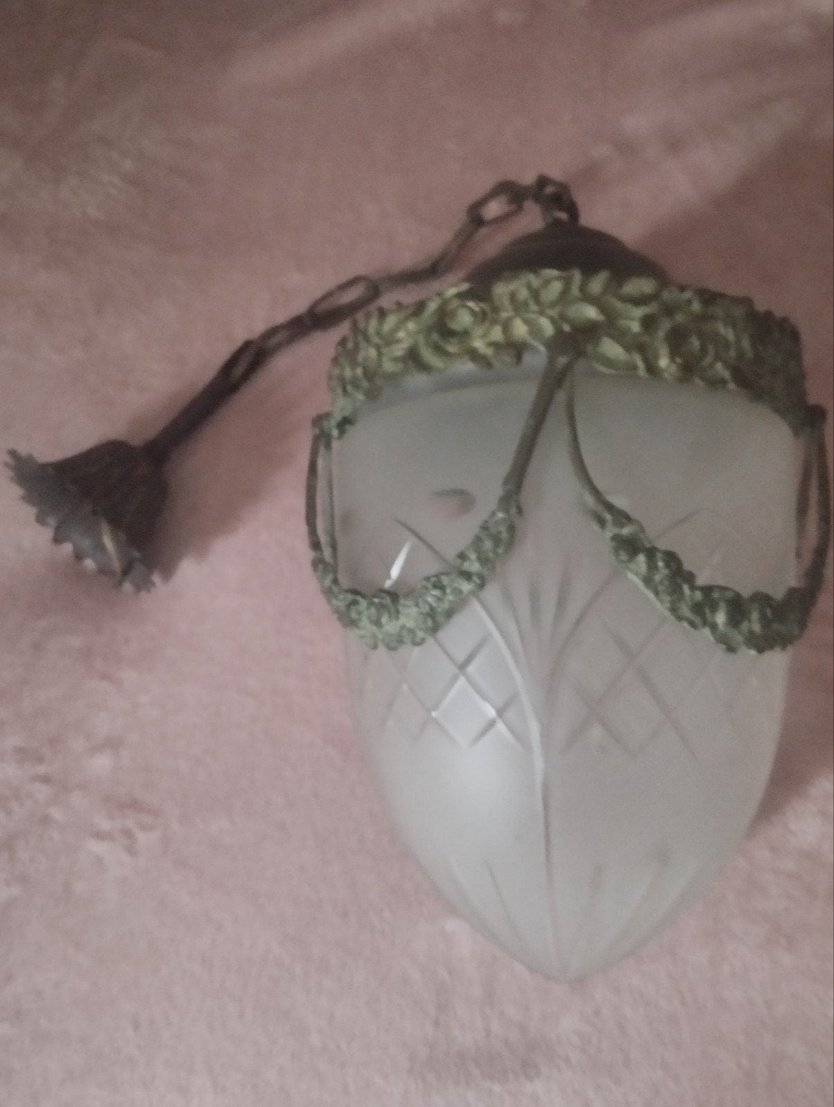 Antieke lamp., Antiek en Kunst, Ophalen