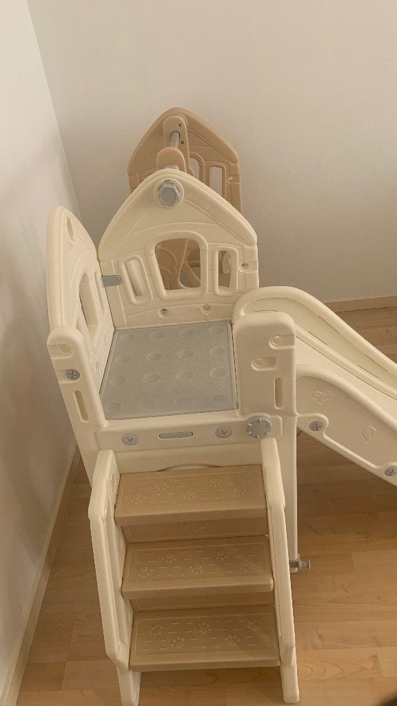 Toboggan + balançoire enfant, Enfants & Bébés, Enlèvement ou Envoi, Utilisé