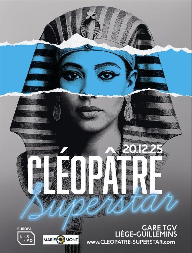 10€ les 2 e-tickets EXPO CLEOPATRE SUPERSTAR Liège > 5/07/26, Tickets & Billets, Deux personnes, Juillet