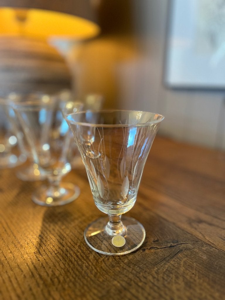 6 vintage cocktail glazen, Verzamelen, Glas en Drinkglazen, Ophalen of Verzenden, Zo goed als nieuw, Overige typen